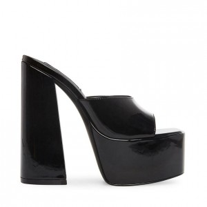 Mulas Steve Madden Clarity Mujer Negros | 6491705-ES