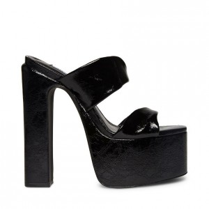 Mulas Steve Madden Diane Mujer Negros | 3276405-GK