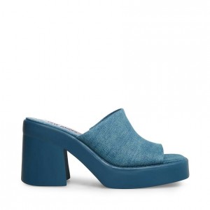 Mulas Steve Madden Kane Mujer Azules | 9078346-RN