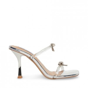 Mulas Steve Madden Leonie Square Toe Mule Mujer Blancos | 9087243-VL