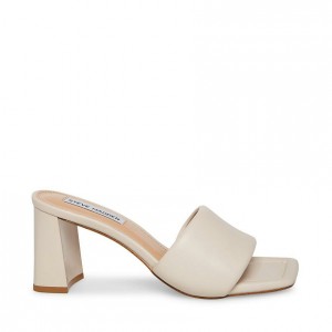Mulas Steve Madden Lexie Mujer Beige | 1743809-OP