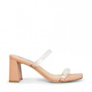Mulas Steve Madden Lilah Flared Mujer Blancos | 0754392-XI