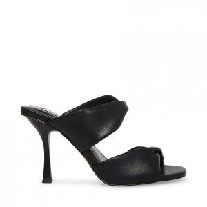 Mulas Steve Madden Lolli Square Toe Mule Mujer Negros | 7063495-AI