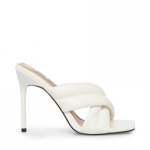 Mulas Steve Madden Lyric Mujer Blancos | 7438509-TJ