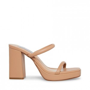 Mulas Steve Madden Polly Mujer Beige | 0254736-AV