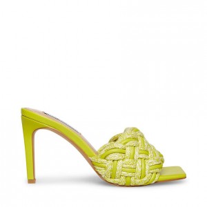 Mulas Steve Madden Seraphine Mujer Verdes Claro | 5147982-TE