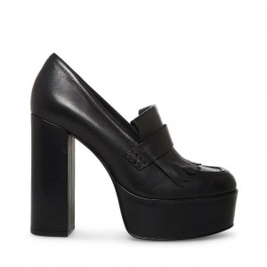 Platform Steve Madden Ada Block Mujer Negros | 3402569-DF