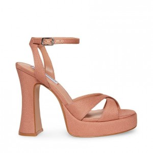 Platform Steve Madden Angelic Block Mujer Rosas | 2964810-QE