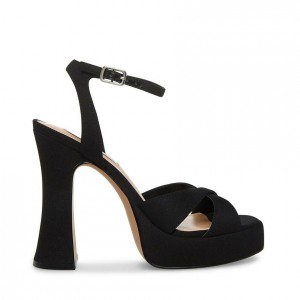 Platform Steve Madden Angelic Mujer Negros | 0972854-QN