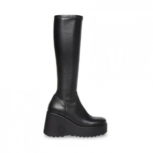 Platform Steve Madden Duke 30 Mujer Negros | 0471925-FV