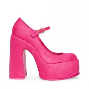 Platform Steve Madden Elyssa Block Mujer Rosas | 8146259-TU