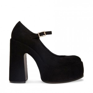 Platform Steve Madden Elyssa Mujer Negros | 7184356-RM