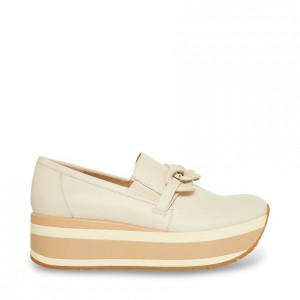 Platform Steve Madden Haze Mujer Beige | 8306512-DX