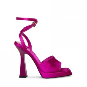 Platform Steve Madden Kendall Strappy Mujer Morados | 7093845-HA