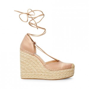 Platform Steve Madden Loretta Mujer Marrom | 5209167-JP