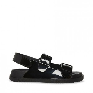 Platform Steve Madden Margie-j Jelly Mujer Negros | 4178293-WH