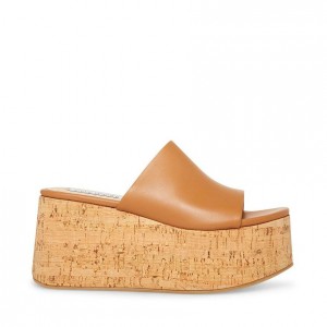Sandalias Steve Madden Calysta Mujer Marrom | 8697230-IT