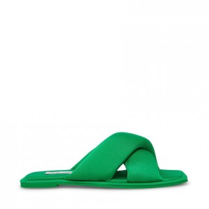 Sandalias Steve Madden Dixie Mujer Verdes | 0862345-PZ