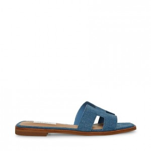 Sandalias Steve Madden Hadyn Mujer Azules | 4305718-CP