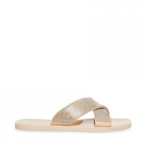 Sandalias Steve Madden Horizon-r Mujer Marrom | 6872340-MB