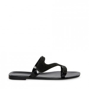 Sandalias Steve Madden Inspire Mujer Negros | 7032459-WG