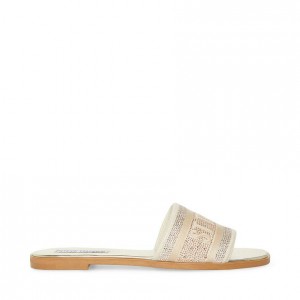 Sandalias Steve Madden Knox-r Mujer Dorados | 2735604-RY