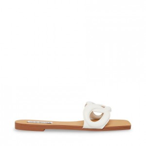 Sandalias Steve Madden Marcie Square Toe Mujer Blancos | 9431278-KC