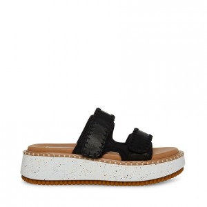 Sandalias Steve Madden Otto Mujer Negros Multicolor | 6723401-XY
