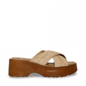Sandalias Steve Madden Phoebe Mujer Plateados | 6204871-QZ