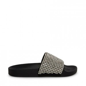 Sandalias Steve Madden Sign Mujer Negros Multicolor | 5806741-DX