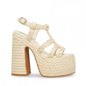 Tacones Steve Madden Antonella Mujer Blancos | 4819627-TO