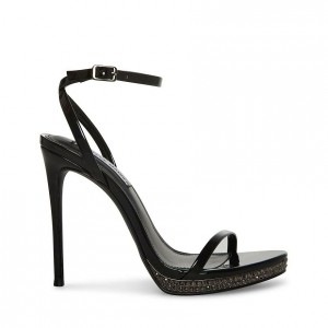 Tacones Steve Madden Ari Strappy Mujer Negros | 1907368-MX