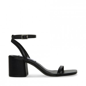 Tacones Steve Madden Audrina Block Mujer Negros | 7895031-NJ