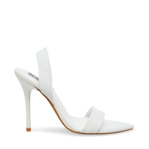 Tacones Steve Madden Batali Stiletto Mujer Blancos | 8791203-LB