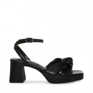 Tacones Steve Madden Bettina Square Toe Mujer Negros | 4209871-RY