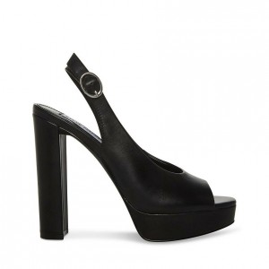 Tacones Steve Madden Booker Mujer Negros | 1967458-BA