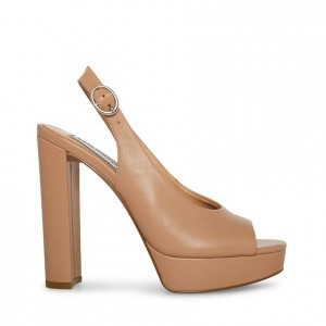 Tacones Steve Madden Booker Peep Toe Mujer Rosas | 4721986-HF
