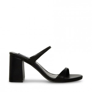 Tacones Steve Madden Bridgette Mule Block Mujer Negros | 5497326-DZ