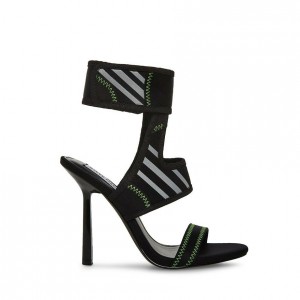 Tacones Steve Madden Carmella Ed Mujer Negros | 5103427-RV
