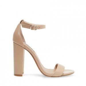 Tacones Steve Madden Carrson Block Block Mujer Rosas | 7456198-WG