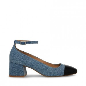 Tacones Steve Madden Eli Mujer Azules Multicolor | 0834217-OP