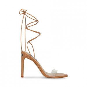 Tacones Steve Madden Eliza Strappy Lace Up Mujer Marrom | 4375098-AS