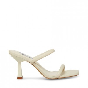 Tacones Steve Madden Joy Strappy Square Toe Mujer Blancos | 7146328-WT