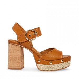 Tacones Steve Madden Kamille Mujer Marrom | 4826953-AY