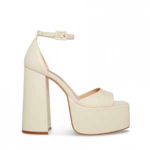 Tacones Steve Madden Kassiani Super Mujer Beige | 6742950-ZE