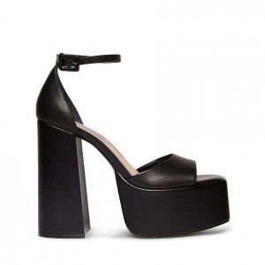 Tacones Steve Madden Kassiani Super Mujer Negros | 6430175-TP