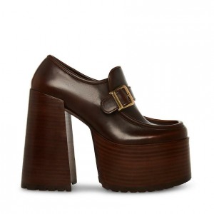 Tacones Steve Madden Kerigan Mujer Marrom | 2498536-TK