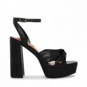 Tacones Steve Madden Lala Mujer Negros | 0798143-SJ