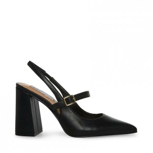 Tacones Steve Madden Maegan Sling Back Mujer Negros | 5376218-IH