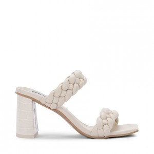 Tacones Steve Madden Paxton Mujer Blancos | 3152876-RF